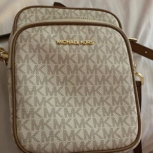 Michael Kors Travel Medium Logo Crossbody Bag